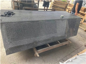 China Granite Black G654 Half Slabs