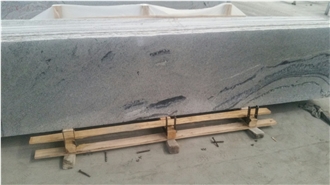 Chinese Polished Viscont White Granite  Slabs