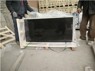 Hot Sale Yixian Black Granite Slabs