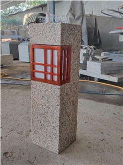 Granite Stone Lantern