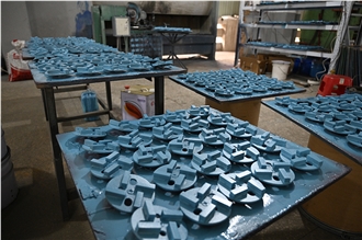 BTS-12 Trapezoid Segment Diamond Grinding Plate Pads Tooling