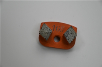 BTS-35 Rhombus Diamond Grinding Shoe Concrete Grinding Tool