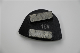 BTS-39 Concrete Floor Metal Diamond Grinding Shoe Trap