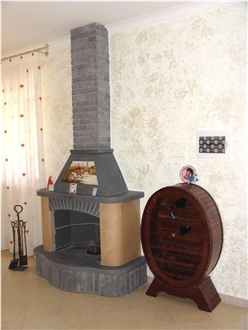 Pietra Lavica Fireplaces