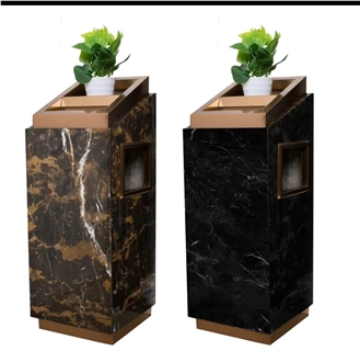 Marble Dustbin Home And Office Decor Products