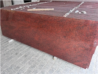 Ruby Red Granite Slabs Cut To Size