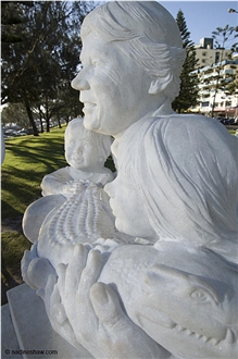 Bianca Mist Marble Sculpture