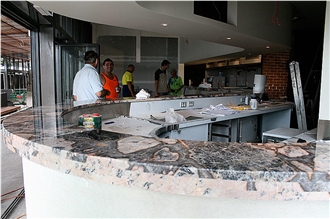 Dreamtime Marble Commercial Counters