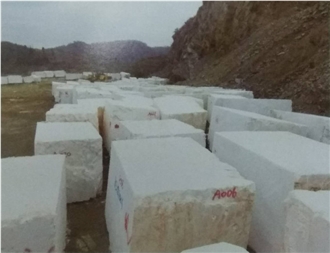 White Carrara Campanili Marble Blocks