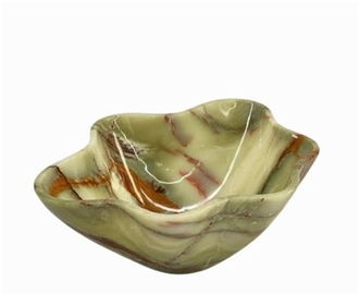 Green Onyx Decorative Bowls, Soap Dishes