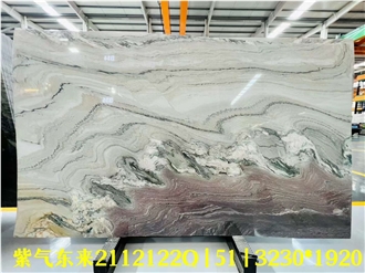 Brazil Calacatta Macaubas Quartzite Polished Big Slabs