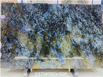 Brazil Emerald Blue Quartzite Polished Slabs