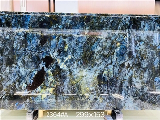 Brazil Emerald Blue Quartzite Polished Slabs