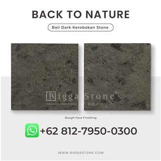 Bali Kerobokan Stone Dark Floor Tile