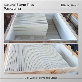Indonesia White Limestone Tiles Flooring Walling