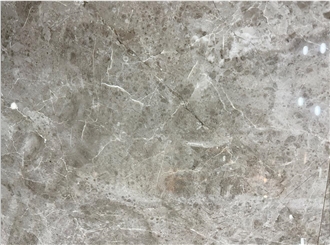 Cloudy Gray Marble Slab