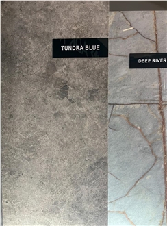Tundra Blue Marble Finished Product