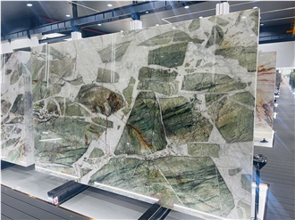 Glacier Green Quartzite Slabs