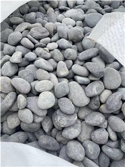 Black Dark River Stone Pebble Stone