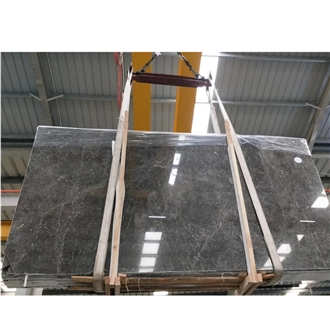 Cyprus Ash Grey Marble Slab Floor Tiles
