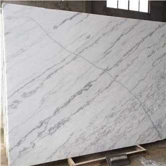 Guangxi White Marble Slab Floor Tile