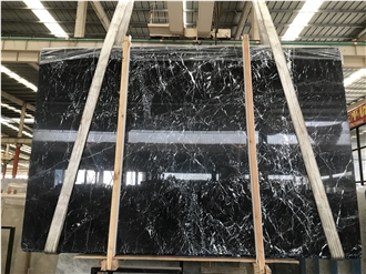 Chinese Black And White Marble Slabs