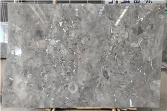 Chinese Popular Romantic Grey Marble Slabs