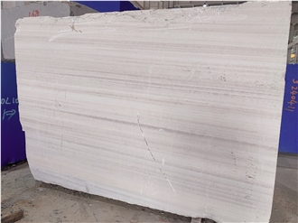 Italy Palissandro White Marble Slabs Polished Floor Wall