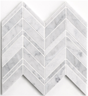 Decoration Rhombus Shape Mosaic Tiles For Hotel