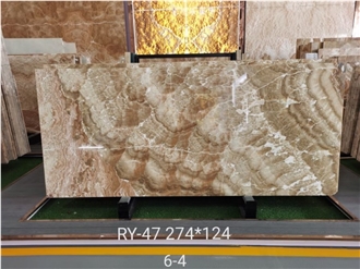 Peacock Jade Onyx Slab For Wall Panel Tiles