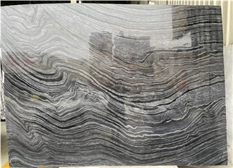 Polished Black Forest Marble Slab For Wall And Floor Tiles