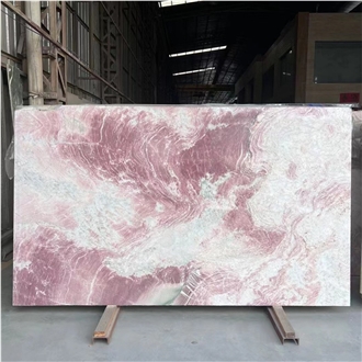 Rosy Fusion Marble Pink Marble Slabs