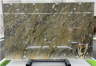 Silk Road Verde Fusion Granite Floor Wall Slabs