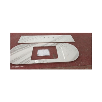 Volakas White Master Bathroom Top Bath Top