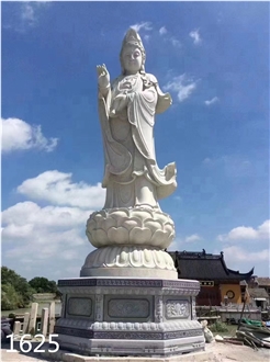 China Natural Granite Avalokitesvara Sculpture