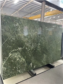 Polished Verde Ming Marble Slabs For Wall
