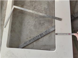 Artificial Stone Countertops Calacatta Nuvo Quartz