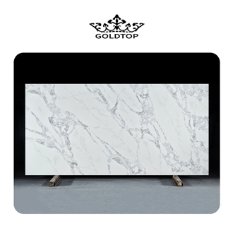 GOLDTOP OED/OEM 5114 Calacatta Ethos Quartz Slabs