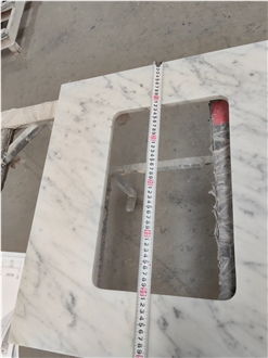 GOLDTOP OEM/ODM Carrara White Marble Countertop