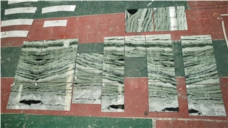 Green Cold Ice Jade Marble Slab Tiles High Quality