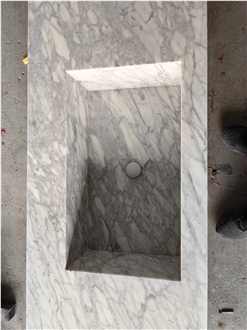 Natural Stone Italy Carrara White Marble Countertops