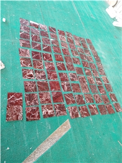 Rosso Lepanto Red Italy Marble Slab Tiles High Quality