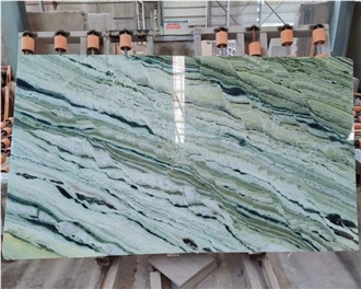 River Jade Green Marble Slabs
