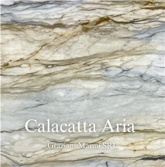 Calacatta Aria Marble Slabs