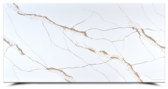 AQ86120 Calacatta Extra Prima Gold Quartz Slabs