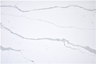 AQ86233 White And Grey Quartz Slabs