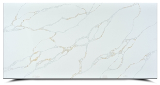 AQ86360 Calacatta Zara Gold Quartz Slabs