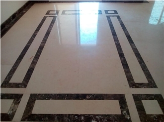 Galala Cream Marble French Pattern