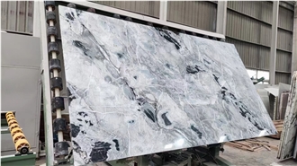 Arctic Ocean Marble Slabs For Interior Use