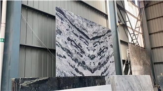Arctic Ocean Marble Slabs For Interior Use